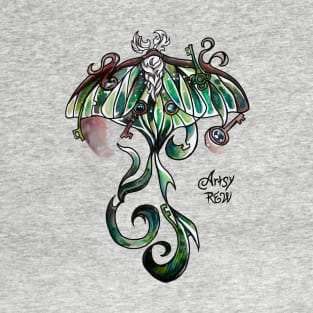 Luna Moth Keys T-Shirt